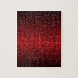 Red Gothic Ombre Background Art Jigsaw Puzzle