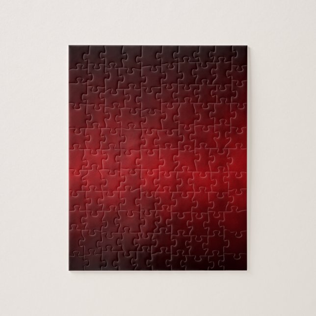Red Gothic Ombre Background Art Jigsaw Puzzle (Vertical)