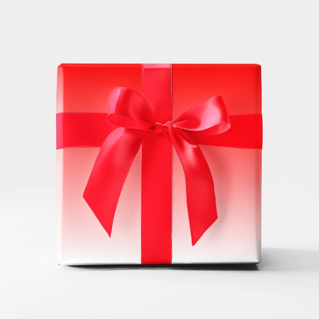 Red Gradient Wrapping Paper (Red Gradient Wrapping Paper)