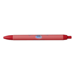 Red Graduation Custom pen