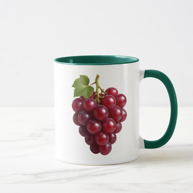 Red Grape Nature Mug (Right)