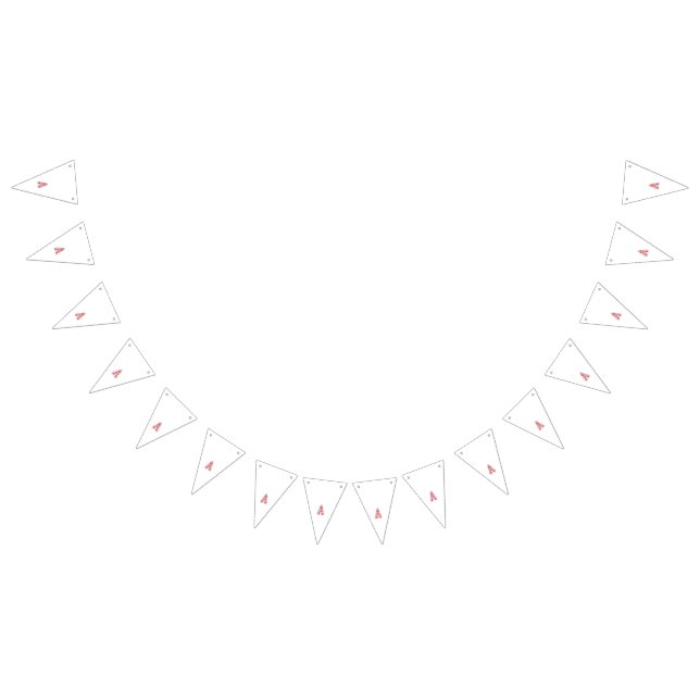 Red graphic design featuring intricate line art mo bunting  (All)