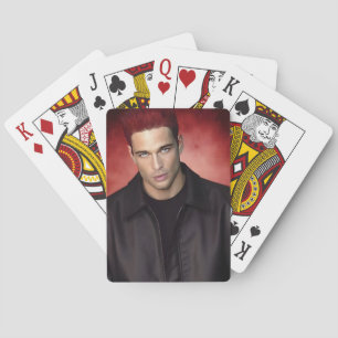 Red Gravity poker cards