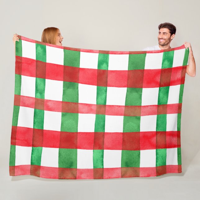 Red Green 60x80 Fleece Blanket (In Situ)