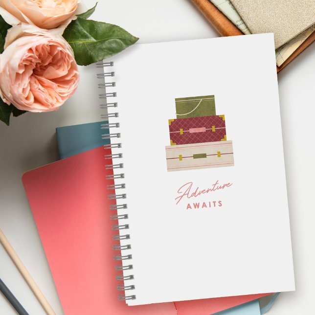 Red Green Adventure Awaits Spiral Notebook (Creator Uploaded)