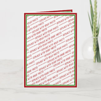 Red & Green (Christmas Colours) Trimmed Template