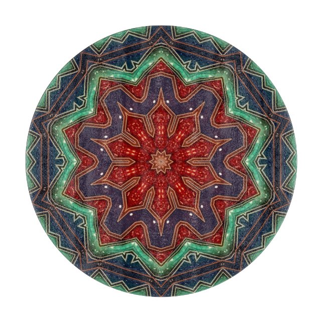 Red Green Decorative Cutting Board (Front)