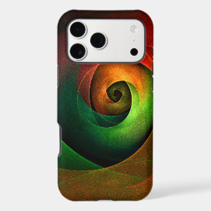 Red Green Floral Modern Abstract Art Pattern #21