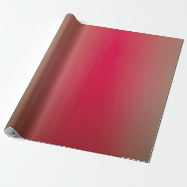 red & green gradient wrapping paper (Unrolled)