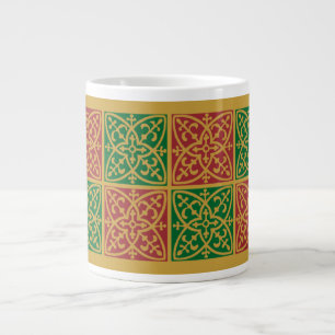 Red Green Holiday Gothic Jumbo Mug