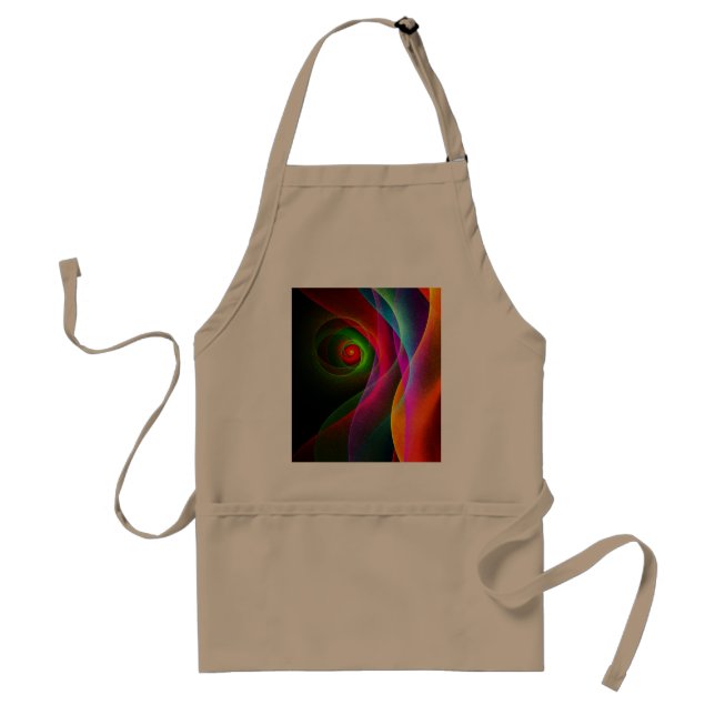 Red Green Orange Modern Abstract Art Pattern #22 Standard Apron (Front)