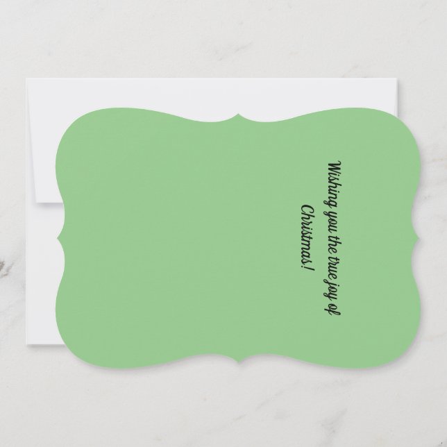 Red, Green, Silver, White decor ornamental (Back)