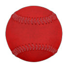 RED Green Watercolor Wash Baseball