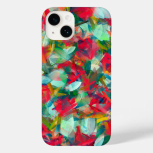 Red Green White Blue Yellow Abstraction Case-Mate iPhone 14 Case