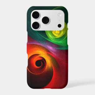 Red Green Yin Yang Modern Abstract Art Pattern #20
