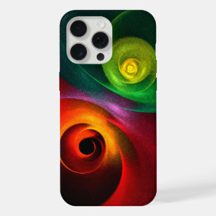 Red Green Yin Yang Modern Abstract Art Pattern #20 iPhone 15 Pro Max Case