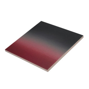 Red grey black gradient ceramic tile