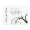 Red, Grey, Black Swirls Save the Date Postcard