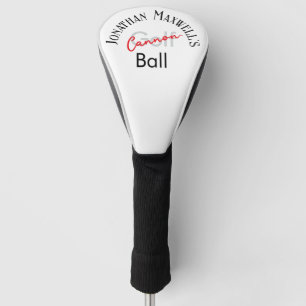 Red Grey Black Type Custom Names Funny Bad Golfer Golf Head Cover