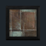 Red & Grey Brick Wall Gift Box<br><div class="desc">A lovely red and grey brick wall is depicted in this work by Ethan Harper. It could be the outside of a very old building or the inside of a rustic shower. No matter the subject, the colours and the painting style give the piece a very lifelike feeling. Get a...</div>
