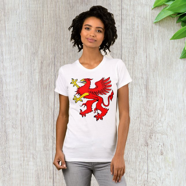 Red Griffin Women T-Shirt (Creator Uploaded)