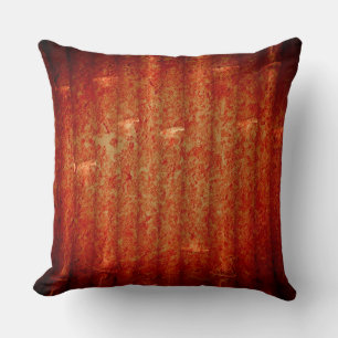 Red Grunge Background Cushion