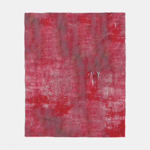 Red grunge textureabstract,ancient,art,background, fleece blanket