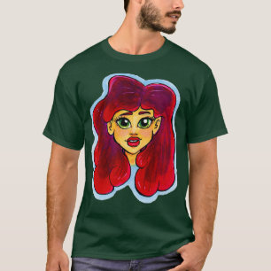 Red Hair Donx27t Care No text T-Shirt