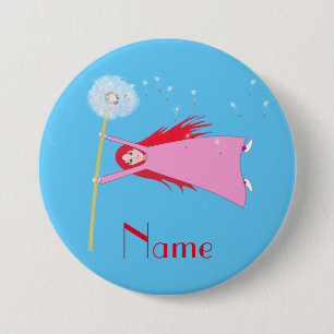 Red-haired Dandelion Girl Thunder_Cove 7.5 Cm Round Badge