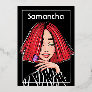 Red Haired Girl Birthday Party