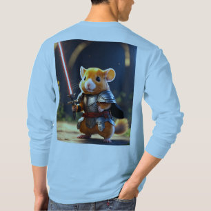 Red-Haired Hamster Swordsman: Unreal 3D Render T-Shirt