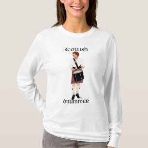 Red Haired Scottish Drummer T-Shirt