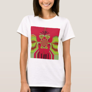 Red Hakuna Matata pattern T-Shirt