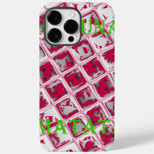 Red Hakuna Matata Style Case-Mate iPhone 14 Pro Max Case