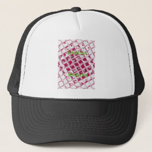 Red Hakuna Matata Style Trucker Hat