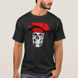 Red Hat Chef Skull T-Shirt
