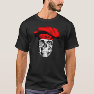 Red Hat Chef Skull T-Shirt