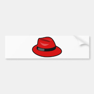 Red Hat Fedora Bumper Sticker