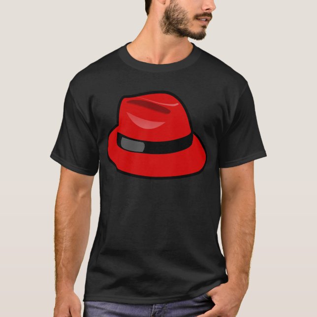 Red Hat Fedora T-Shirt (Front)