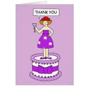 Red Hat Lady Thank you