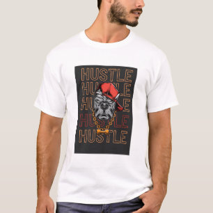  Red Hat Mad Dog Hustle  T-Shirt