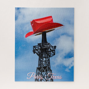 Red Hat of Texas, Paris, Texas Jigsaw Puzzle