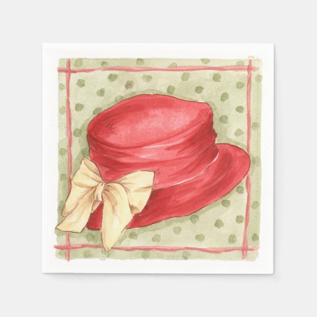 Red Hat - Paper Napkins (Front)