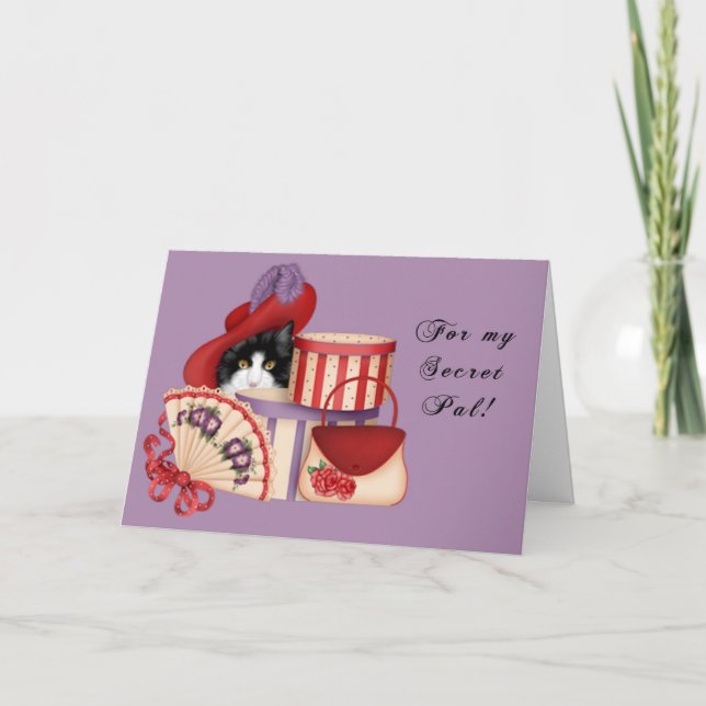 Red Hat Secret Pal Card (Front)