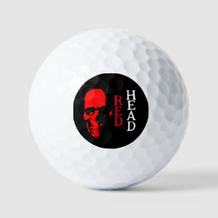 Red Head Golf Ball