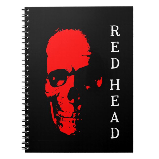 Red Head Notebook (Front)