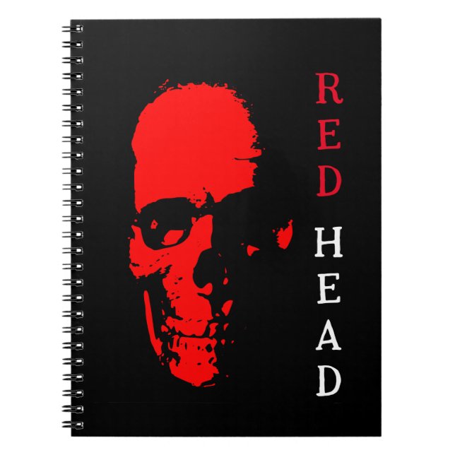 Red Head Notebook (Front)