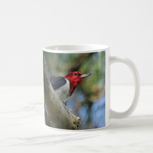 Red-Headed Woodpecker Coffee Mug (Right)