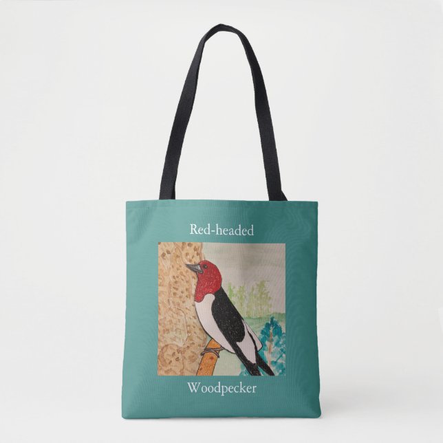 Red-headed Woodpecker  Tote Bag (Front)