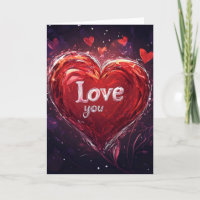 Red Hear Love You